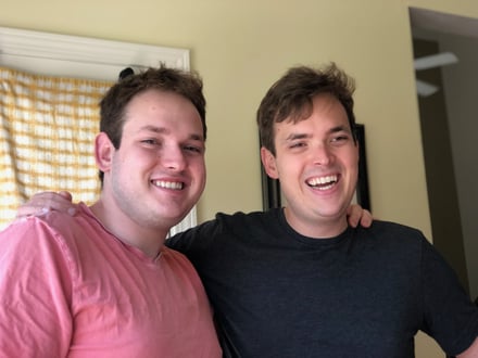 Me [left] and Brother Matt [Right]