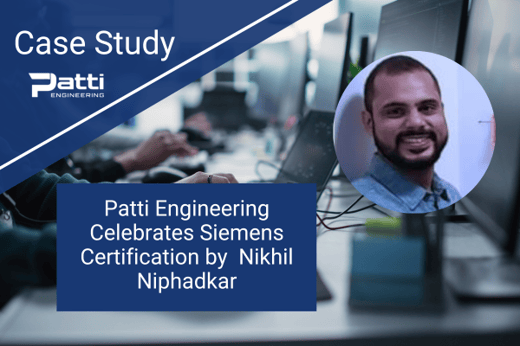 Patti Engineering Siemens Certification by Nikhil Niphadkar